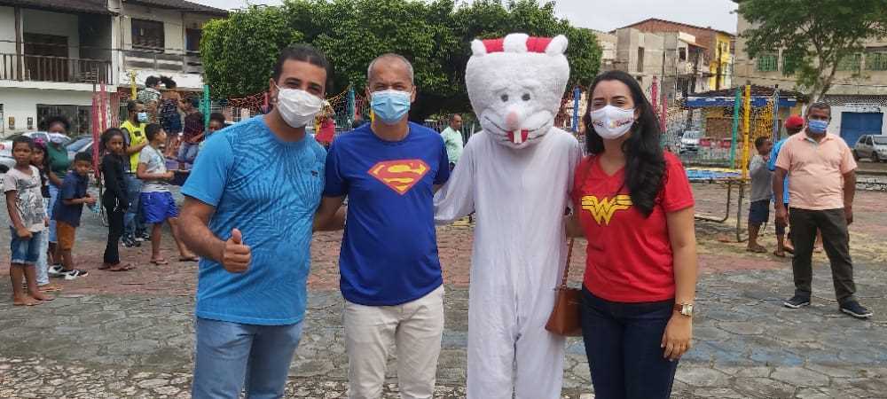Camacã: Prefeitura leva diversão e alegria para as crianças de Camacã, distritos e povoados